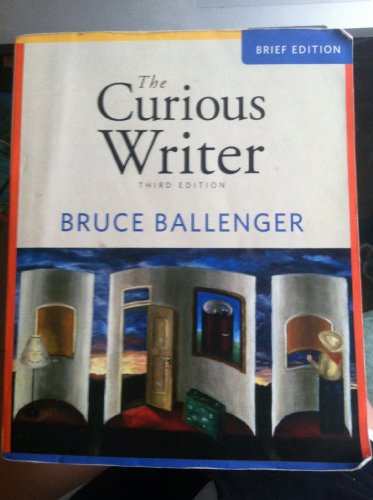 Imagen de archivo de The Curious Writer a la venta por Better World Books: West