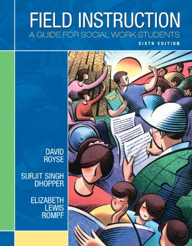 Imagen de archivo de Field Instruction: A Guide for Social Work Students a la venta por SecondSale