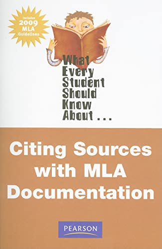 Beispielbild fr What Every Student Should Know About Citing Sources with MLA Documentation, Update Edition zum Verkauf von BooksRun