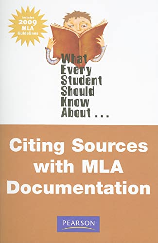 Imagen de archivo de What Every Student Should Know About Citing Sources with MLA Documentation, Update Edition a la venta por BooksRun