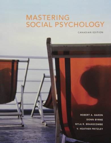 Beispielbild fr Mastering Social Psychology, First Canadian Edition zum Verkauf von ThriftBooks-Dallas