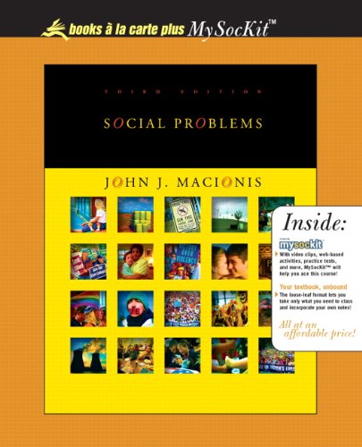 Social Problems: Books a La Carte Plus Onekey Coursecompass (9780205723706) by Macionis, John J.