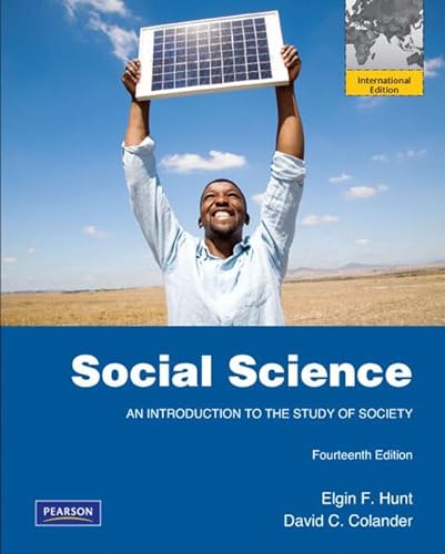 Beispielbild fr Social Science: An Introduction to the Study of Society: International Edition zum Verkauf von Decluttr