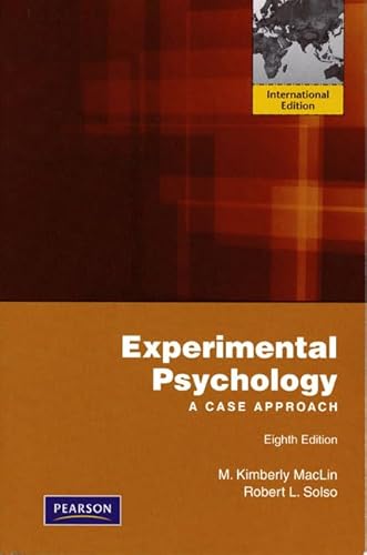 Imagen de archivo de Experimental Psychology a la venta por ThriftBooks-Atlanta