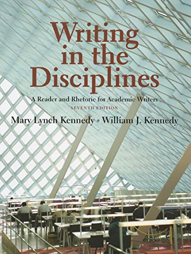 9780205726622: Writing in the Disciplines: A Reader and Rhetoric Academic for Writers