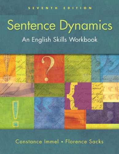 9780205727872: Sentence Dynamics (with MyWritingLab Student Access Code Card)