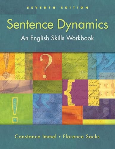 9780205727872: Sentence Dynamics (with MyWritingLab Student Access Code Card)