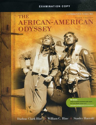 Beispielbild fr The African-American Odyssey Examination Copy zum Verkauf von Irish Booksellers