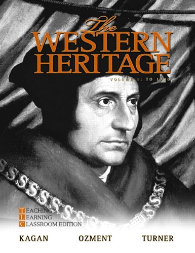 Imagen de archivo de The Western Heritage, Vol. 1, 6th Teaching and Learning Classroom Edition a la venta por Once Upon A Time Books