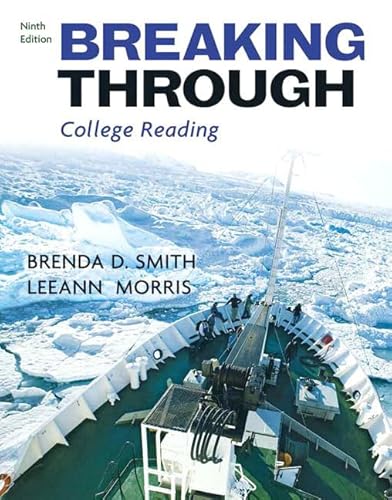 Stock image for Breaking Through (with MyReadingLab Student Access Code Card) (9th Edition) for sale by Irish Booksellers