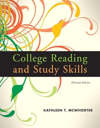 Beispielbild fr College Reading and Study Skills (11th Edition) zum Verkauf von SecondSale