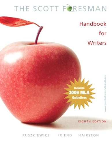 9780205735624: The Scott Foresman Handbook for Writers: Includes 2009 MLA Guidelines