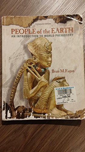 Stock image for People of the Earth: An Introduction to World Pre-History (13th Edition) for sale by SecondSale