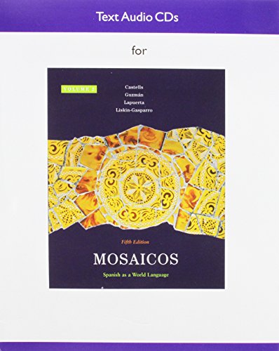 Mosaicos (Spanish Edition) (9780205736232) by Castells, Matilde Olivella; Guzman, Elizabeth E.; Lapuerta, Paloma; Liskin-Gasparro, Judith E.