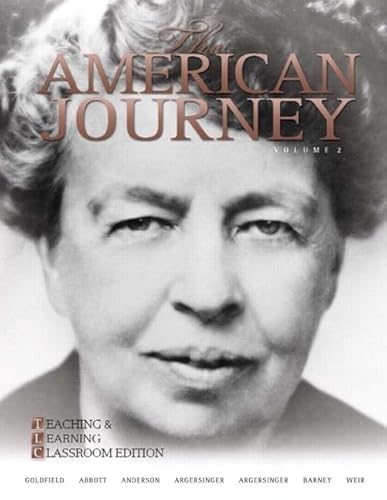 9780205739172: The American Journey: Teaching and Learning Classroom Edition: Teaching and Learning Classroom Update Edition, Volume 2