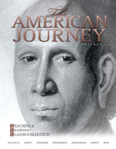 Stock image for The American Journey: Teaching And Learning Classroom ; 9780205739240 ; 0205739245 for sale by APlus Textbooks