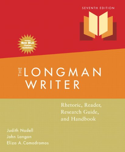 Stock image for Longman Writer for sale by Better World Books: West