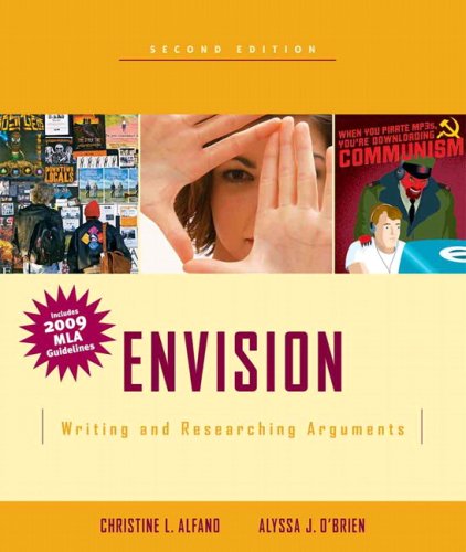 Stock image for Envision: Writing and Researching Arguments, MLA Update for sale by a2zbooks
