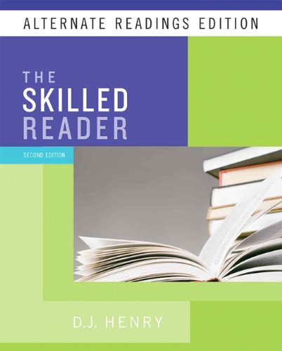 Imagen de archivo de Skilled Reader, The, Alternate Reading Edition (with MyReadingLab Student Access Code Card) (2nd Edition) a la venta por HPB-Red