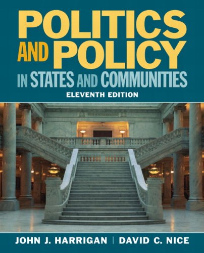 Beispielbild fr Politics and Policy in States and Communities (11th Edition) zum Verkauf von Book Deals
