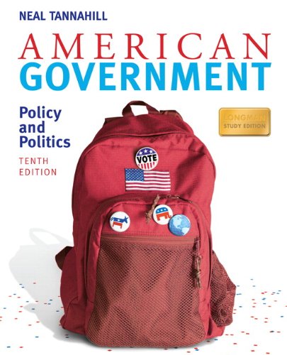 9780205746750: American Government: Policy and Politics, Longman