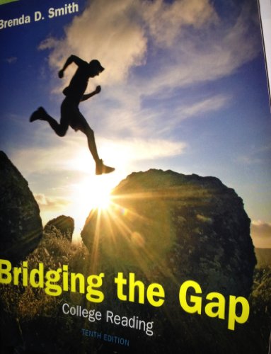 Imagen de archivo de Bridging The Gap: College Reading a la venta por BookHolders