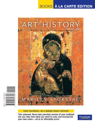 Art History, Volume One (9780205748358) by Stokstad, Marilyn