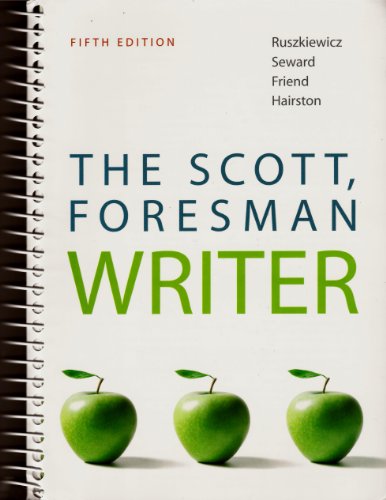 Imagen de archivo de The Scott, Foresman Writer (5th Edition) a la venta por SecondSale