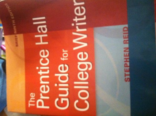 Stock image for The Prentice Hall Guide for College Writers for sale by Better World Books