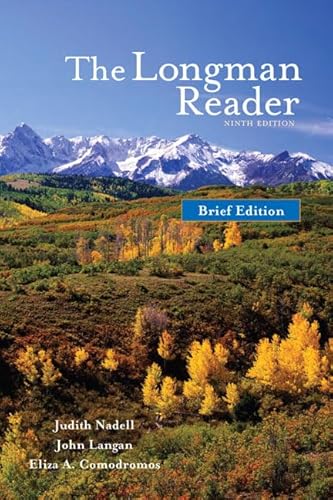Stock image for The Longman Reader for sale by Better World Books