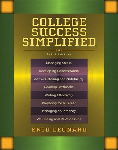 Stock image for College Success Simplified for sale by Better World Books
