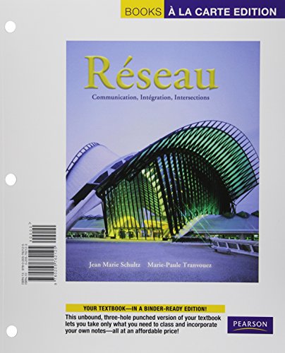 9780205762125: Reseau: Communication, Integration, Intersections