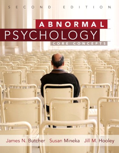Stock image for Abnormal Psychology : Core Concepts for sale by Better World Books