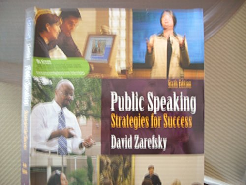 Imagen de archivo de Public Speaking : Strategies for Success a la venta por Better World Books