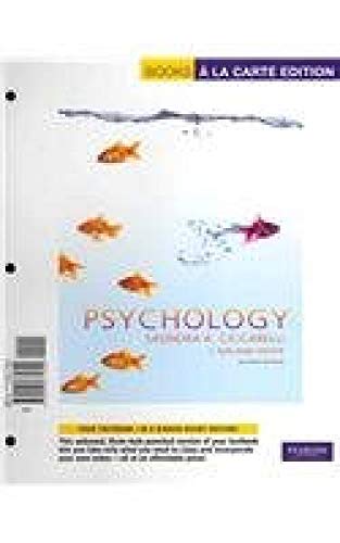 Psychology: An Exploration (9780205771820) by Ciccarelli, Saundra K.; White, J. Noland