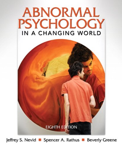 Beispielbild fr Abnormal Psychology in a Changing World zum Verkauf von ThriftBooks-Atlanta