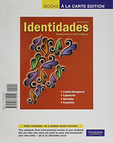 9780205775620: Identidades: Exploraciones e interconexiones (Books a la Carte Plus: MySpanishLab)