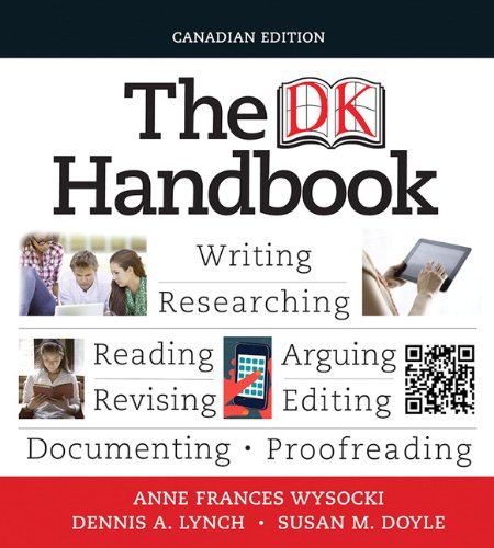 Beispielbild fr The DK Handbook, First Canadian Edition zum Verkauf von Textbook Pro