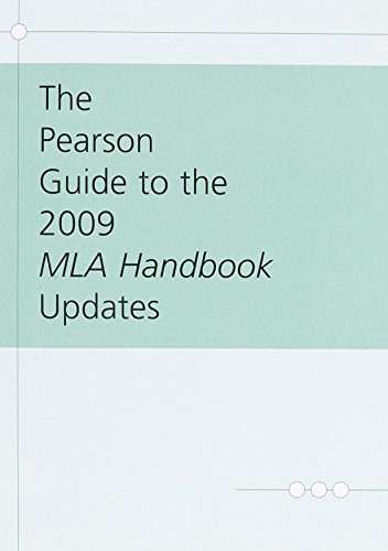 Pearson Guide to the 2009 MLA Handbook Updates (9780205777730) by Pearson Education