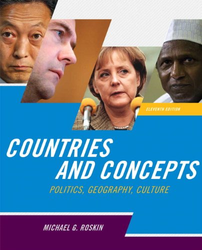 9780205778720: Countries and Concepts: Politics, Geography, Culture: United States Edition