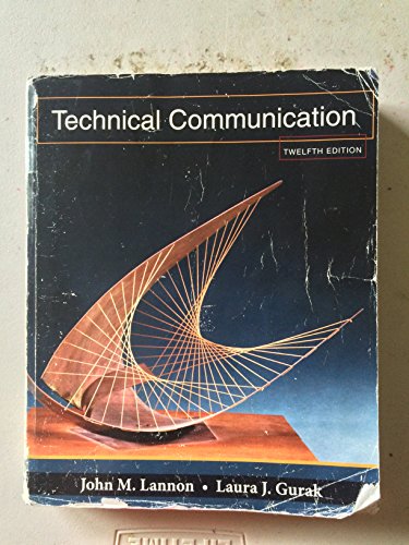 Beispielbild fr Technical Communication zum Verkauf von BooksRun