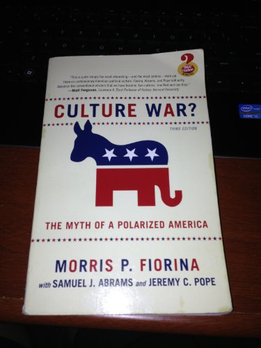 Imagen de archivo de Culture War? The Myth of a Polarized America (3rd Edition) a la venta por SecondSale