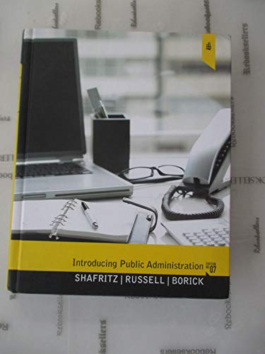 Beispielbild fr Introducing Public Administration (7th Edition) zum Verkauf von Zoom Books Company