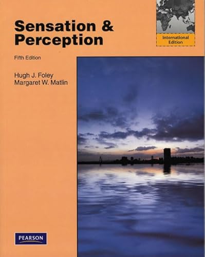 Imagen de archivo de Sensation and Perception: International Edition a la venta por WorldofBooks