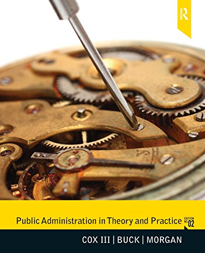 Imagen de archivo de Public Administration in Theory and Practice a la venta por Better World Books