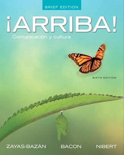 9780205783151: AArriba!:Comunicacin y cultura, Brief Edition