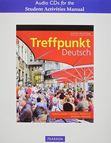 Stock image for Treffpunkt Deutsch for sale by Bulrushed Books