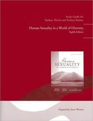 Beispielbild fr Study Guide for Human Sexuality in a World of Diversity zum Verkauf von Better World Books