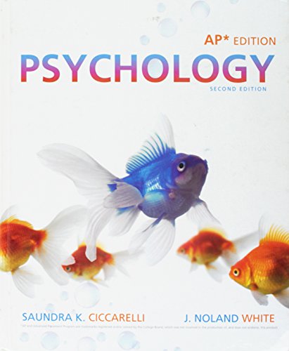 Psychology (9780205786176) by Saundra K. Ciccarelli