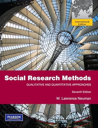 9780205786831: Social Research Methods:Qualitative and Quantitative Approaches: International Edition